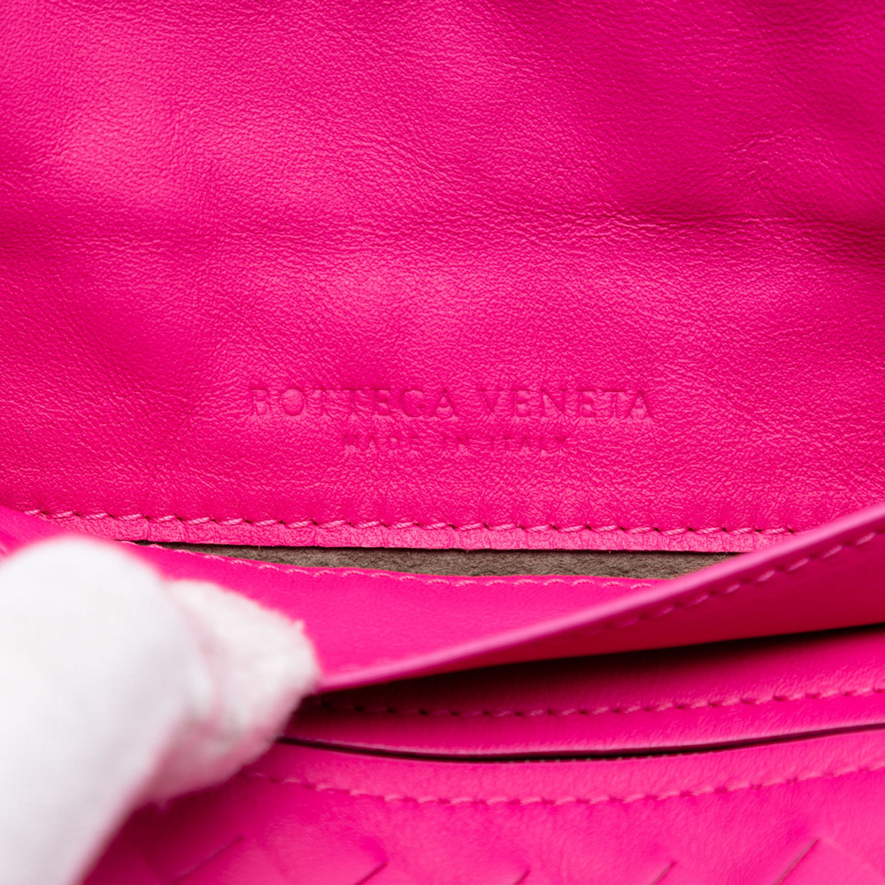 Pre-Loved Bottega Veneta Mini Nappa Intrecciato Expandable Chain Flap Crossbody - Picture 5 of 6